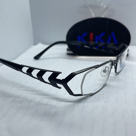 Brand New Mens Eyeglass Frame by Kika Eyewear Vintage style KE206 Brown - Picture 6 of 11